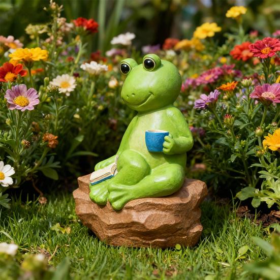 3D Frog Silicone Mold for Candles Soap Resin Plaster Crafts Flexible Casting Mold Reusable DIY Molding Kit Unique Cake Decorations