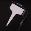 200pcs Plant Plastic Labels Garden Supplies Nursery Seedling Markers DIY Garden Decorating Tools Flower Pot Name Tags