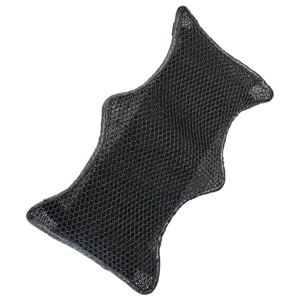 Almofada de Camada Dupla para Motocicleta Protetor Solar e Impermeável Tapete de Assento de Motocicleta Antiderrapante Assento Protetor de Malha para Motocicleta