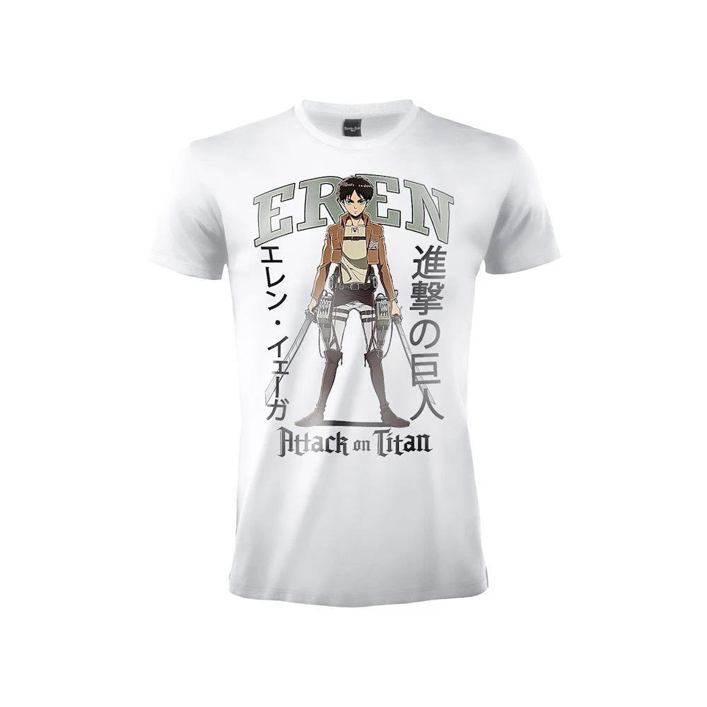 Футболка Атака Титанов - Эрен - Оригинальная Официальная Футболка- 3XL