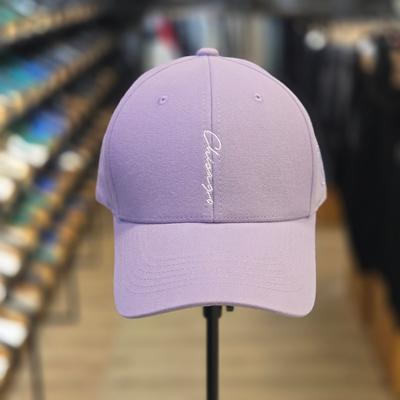 NBA Unisex CHI Cursive Vertical Embroidery Hardball Cap N245AP477P (70)