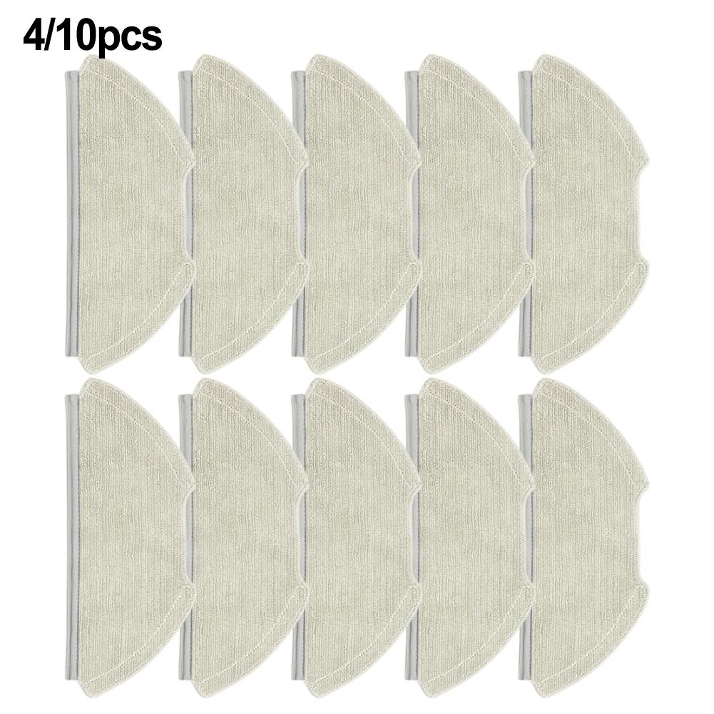 Microfiber Mop Cloths Kit for AIRROBO For T20 For FIXR For T20 Robot Vacuum Cleaner Floor Mopping 4 Pack and 10 Pack Options