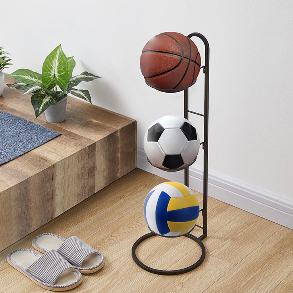 Buy Ball Display Rack 3tier Football Stand Metal Freestanding