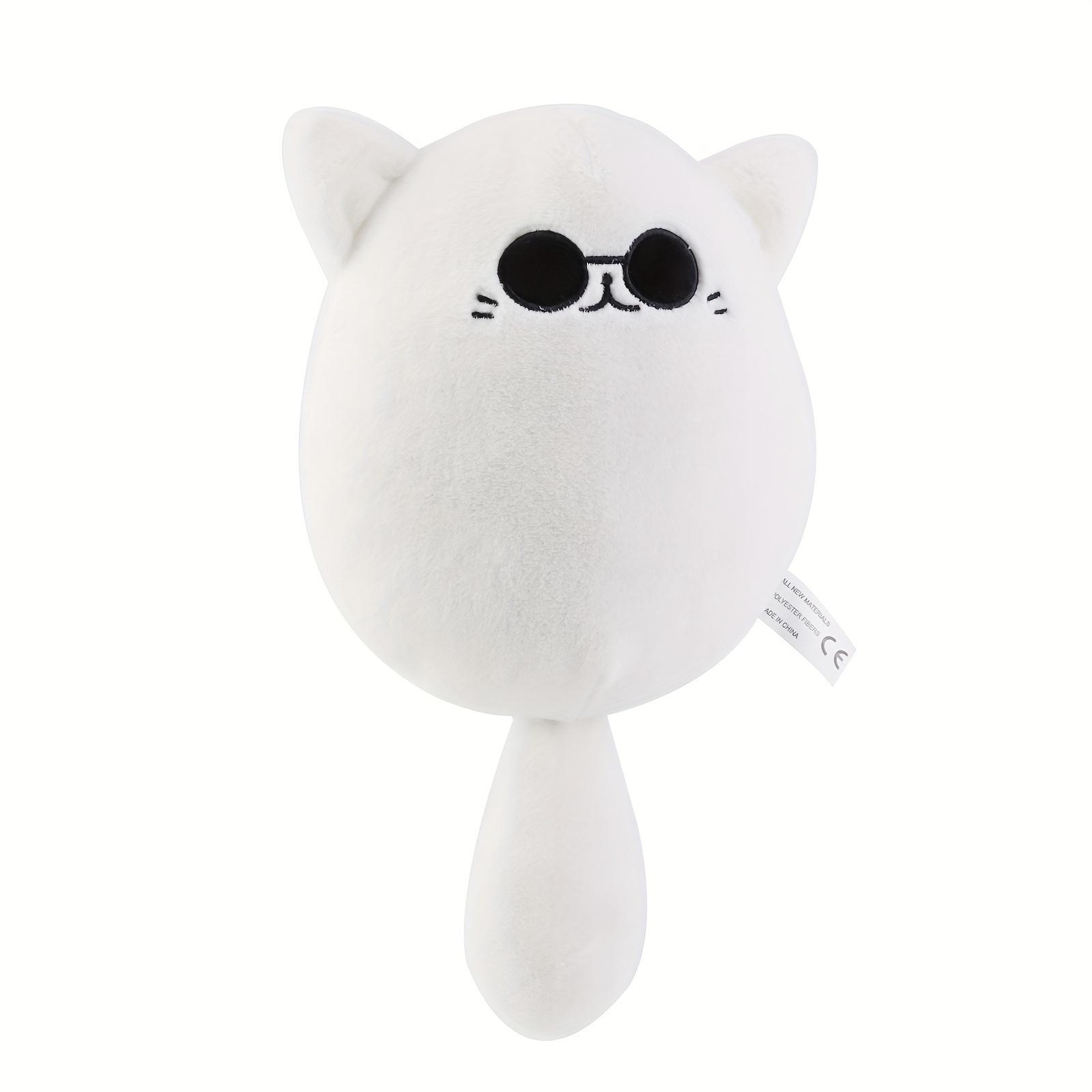 

32cm Soft Gojo Cat Plush Pillow Anime Sunglasses White Cat Plushies Toys Stuffed Animals Doll Home Decor Kids Birthday Gift 30cm
