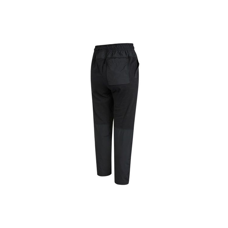 Nike Logo Long Knit Sweatpants Men Bottoms Black CZ9871-010