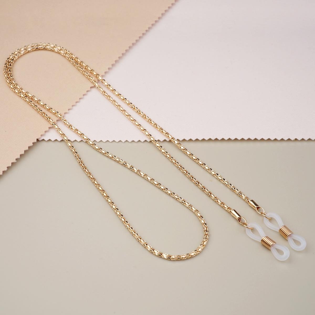 

Полая металлическая цепочка для очков и солнцезащитных очков с индивидуальной упаковкой