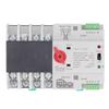 Dual Power Automatic Transfer Switch 4P Fast Switching PC AC 400V 63A for Home Factory