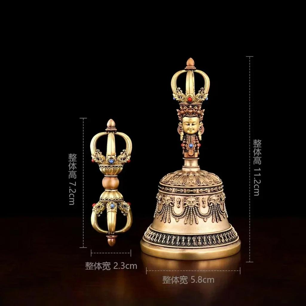 Metal Vajra Pestle Household Sacrificial Supplies Feng Shui Accessories Daily Necessities Desktop Decoration Home Decoration