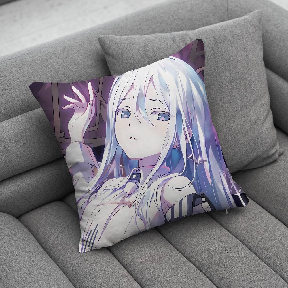 Project Sekai YYoisaki Kanade Pillow Case For Home Bedroom Car Office Decoration Living Room Sofa Cushion Cover Suitable