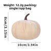 Halloween Pumpkin Ornaments Flannel  Ins Lifelike for Party Bar Entryway Cabinet Nightstand Balcony Coffee Table Holiday Decor
