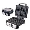 1600W High Power Waffle Maker Double-sided Heating Toaster Household Semi Automatic Breakfast Machine
