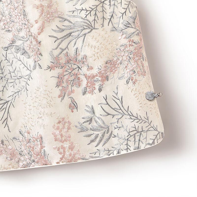 Siboshe Women's V-Neck Embroidered Chinese Style Vest