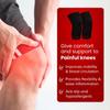 Dr.Ortho Cotton Knee Cap(2 Pairs, Black, Universal Size)-Knee Cap For Men & Women Knee Support, Gym, Sports, Basketball, Cycling, Exercise, Worko