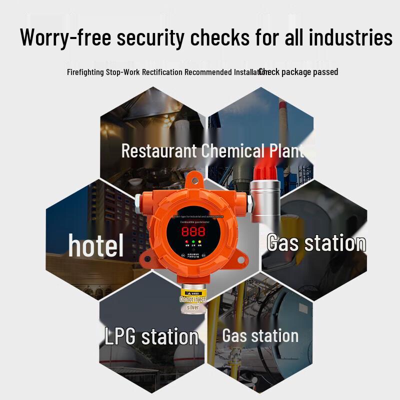 LingFang Commercial Multi-Gas Leak Detector