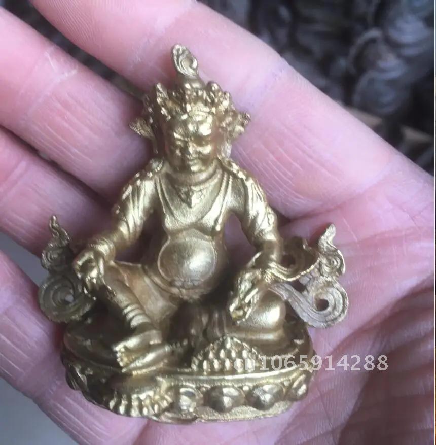 Alloy Buddha Ornament Four-Armed Avalokiteshvara Buddha Ornament Tibetan Height Home Crafts Guanyin Decoration Living 6cm Room