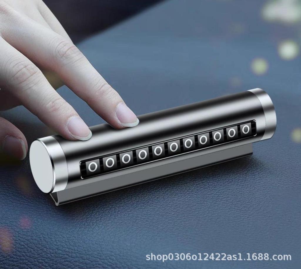 Solar-Powered Luminous Temporary Vehicle Parking Plate