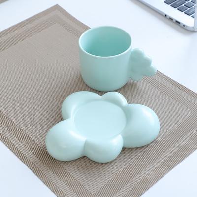 Ceramic Coffee Cup Saucer Cup Supply Wind Breakfast Cup Cute Couple Cup