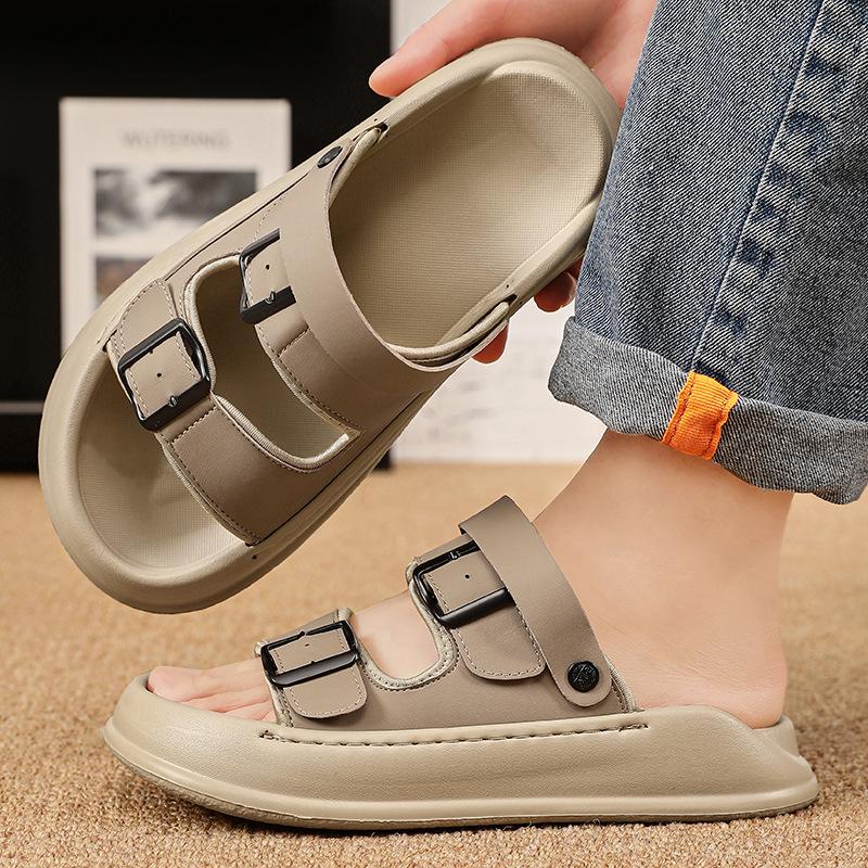 

Интернет-знаменитости популярные парные сандалии летняя обувь двойного назначения для ходьбы по воде пляжная обувь нескользящая мягкая подошва шлепанцы для холодной погоды 44 коричневый