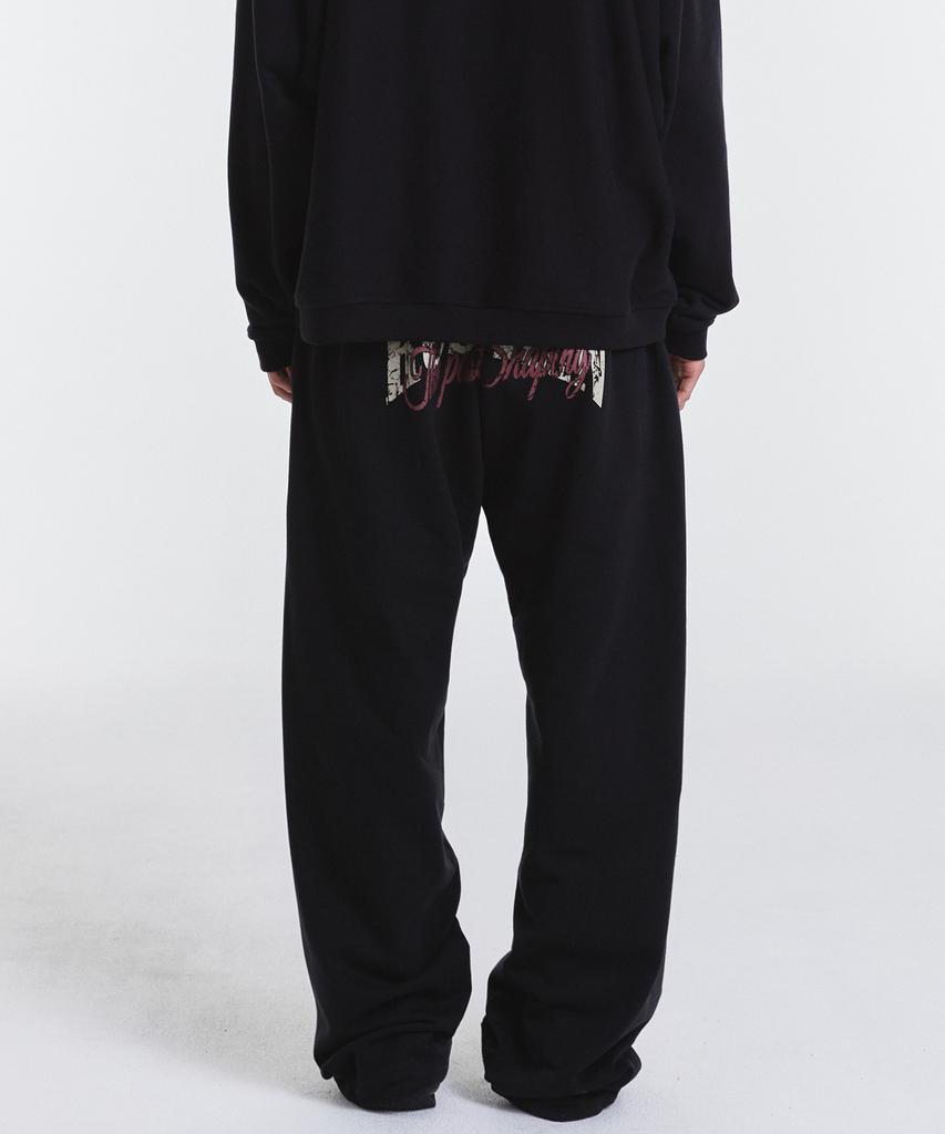 Gicheol Cordane Riot Sweat Pants (Black)
