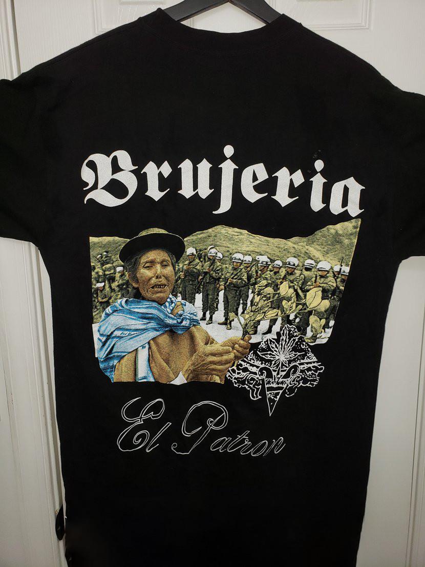 

Brujeria El Patron Song Black Unisex T-Shirt All Size S To 5XL CS1013 M