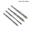 6-12Mm für Glas Beton Keramikfliesen Lochöffner, Hartmetall Hartlegierung Bohrer Set Werkzeug