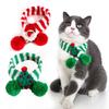 Chien Animal de Compagnie Chien Animal de Compagnie Écharpe Père Noël Chiens Animaux de Compagnie Chats Déguisement Fournitures
