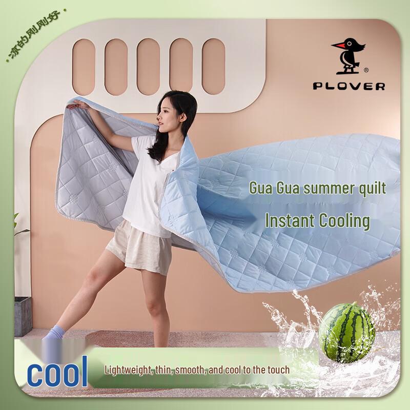 WOODPECKER Cooling Ice Silk Summer Comforter