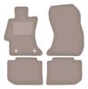 Beige Velour Floor Mats For: Subaru XV Crossover (2011-2017)