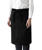 CT2364-9 Black, Free Size, Waist Apron, Mid-Length, Anti-Static, Durable Material, Suitable for Restaurants, Cafes, Kitchens, and Cafes, Simple and El