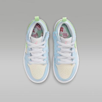 Jordan 1 Low ALT SE Half Blue Sail Vapor Green (PS)