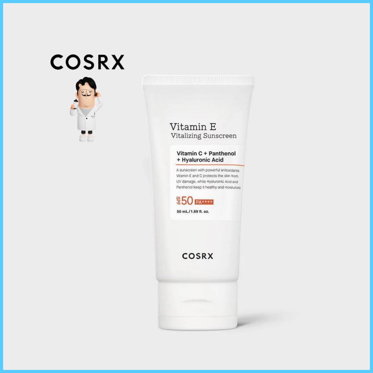 

COSRX Оживляющее солнцезащитное средство с витамином Е SPF 50 PA++++