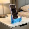 Suport Telefon cu Boxe Duble Suport Telefon 3D Amplificator cu Sunet Imprimat Amplificator Volum Mobil pentru Smartphone-uri
