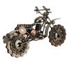 Motorrad Spielzeugmodell Metallisch Antike Textur Robust Glättend Metallmotorrad für Kinder Dekoration