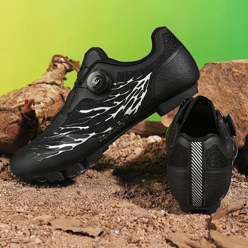 Unisex Cycling Shoes Road Mountain Biking Clipless Compatible Flat Pedal Ready