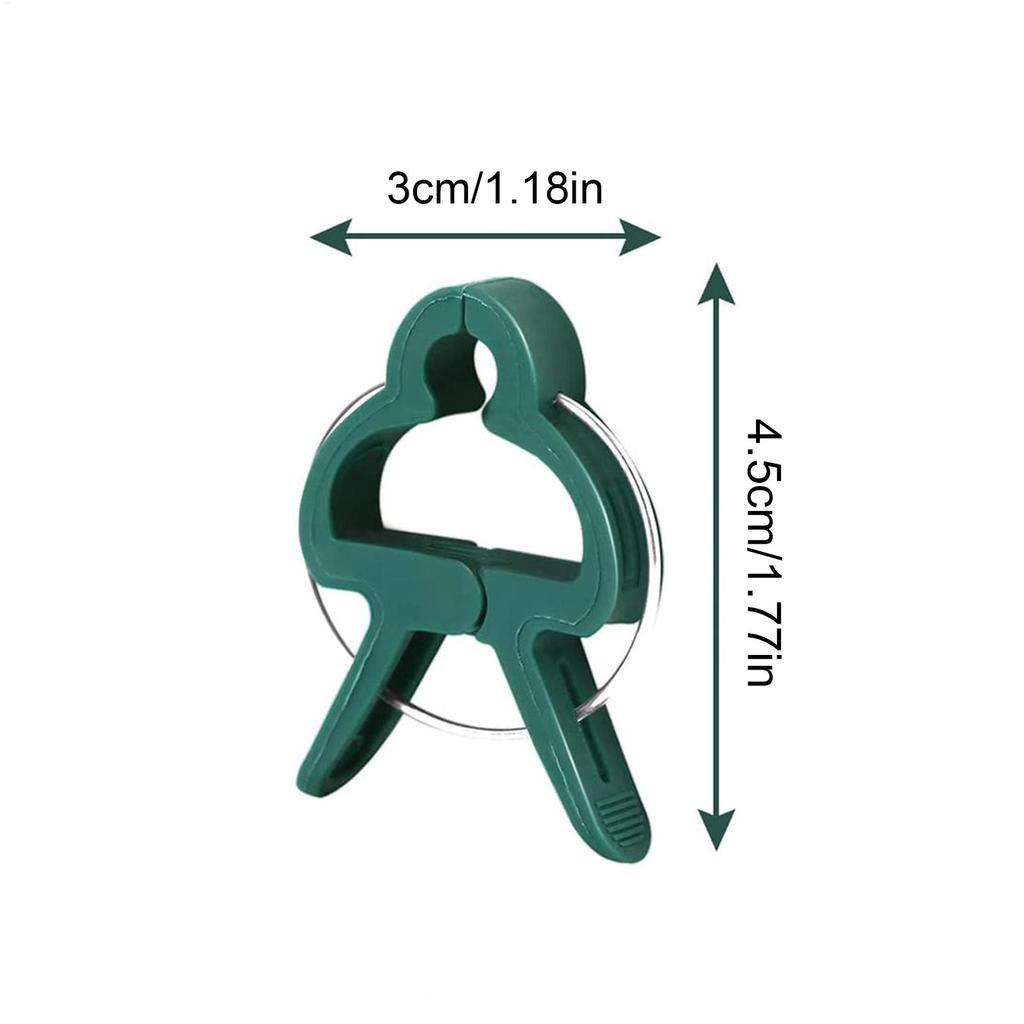 20pcs Reusable Garden Plant Clips Trellis & Vine Support Clips for Tomato Vegetables, Greenhouse Outdoor Flower Orchid Stem