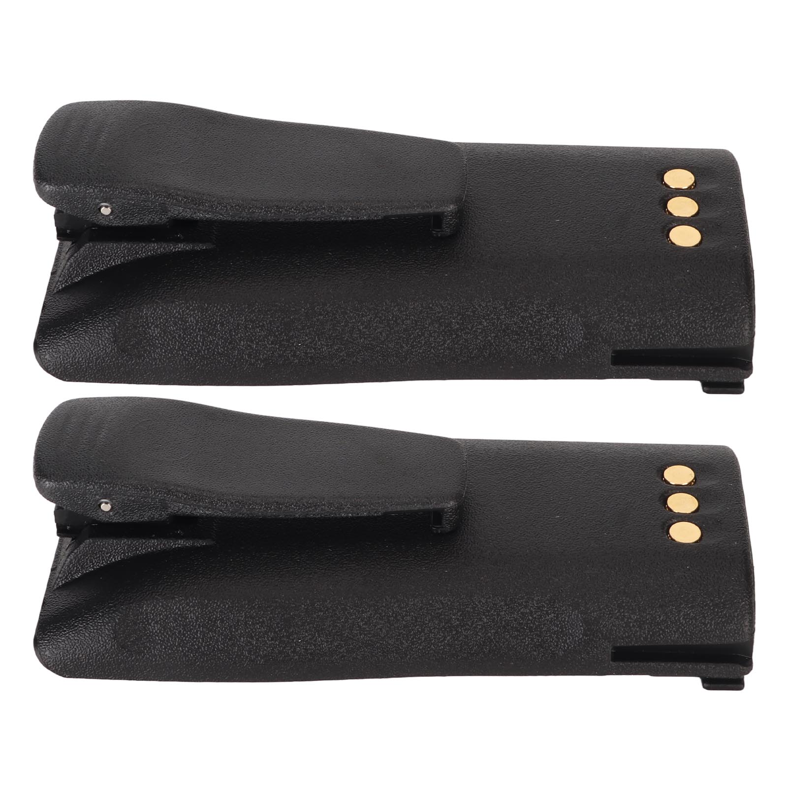 

2pcs Walkie Talkie Li Ion Battery 2600mAh 7.4V 2 Way Radio Battery with Belt Clip for Motorola CP040 CP150 CP200 CP380