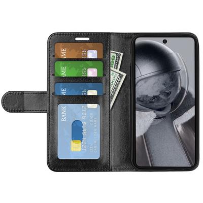 Dla HMD Pulse/Pulse+/Pulse Pro Etui Portfelowe Skóra o Teksturze Crazy Horse Stojak Pokrowiec na Telefon