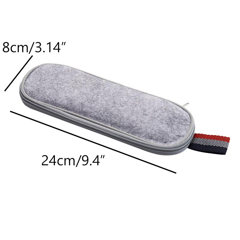 Cutlery Storage Bag Tableware Cloth Zipper Design Pouch Fork Spoon Chopsticks Office Camping Travel Utensil Carrying Case