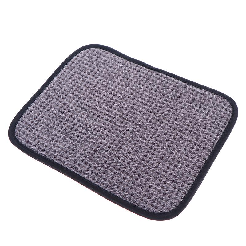 

25X20Cm Bowling Ball Towel Indoor Outdoor Nonslip Polyester Cleaning Pad Reusable Dust Remover Sport Balls Equipment Gray
