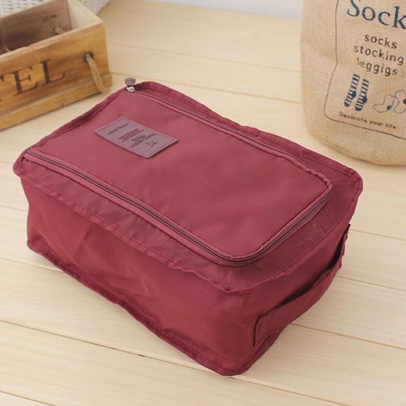 Zipper Portable Shoe Bag Travel Storage Multifunctional Waterproof Folding Storage Large Capacity Shoe Bag Shoe Organizer 2026
