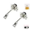 EDP946-1 2 Pieces Rear Left AND Right Door Catch Hinge Brake Stop Check Strap Limiter for Citroen C3 MK2 SC A51 2009-2016 9181Q5