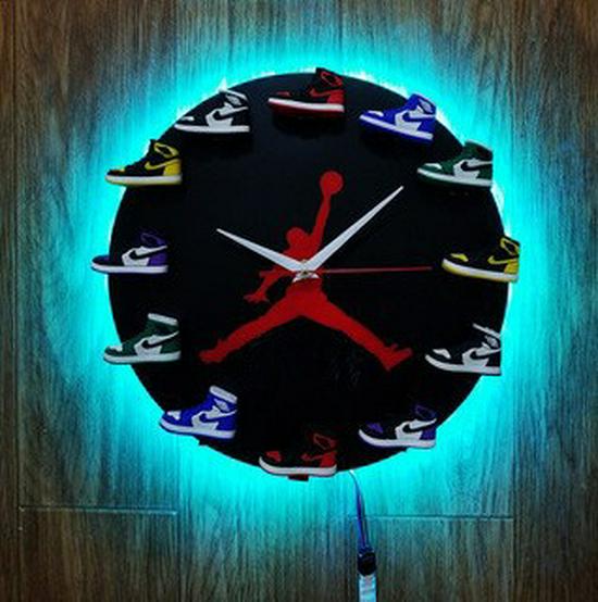 3D Small Shoe Wall Clock - Creative Hanging Home Decor