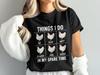 Things I Do Chicken PNG, Chicken Clipart, Funny Chicken Png, Farm Png, Digital Download, Sublimation Png, Chicken Lover