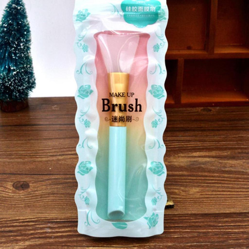 2Pcs Women Facial Maskup Tools Beauty Makeup Foundation Soft Silicone B