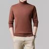 Turtleneck Men's Wool Sweater Autumn and Winter Trend Casual Bottoming Knitted Sweater Fine Imitation Wool Sweater Sweater Men