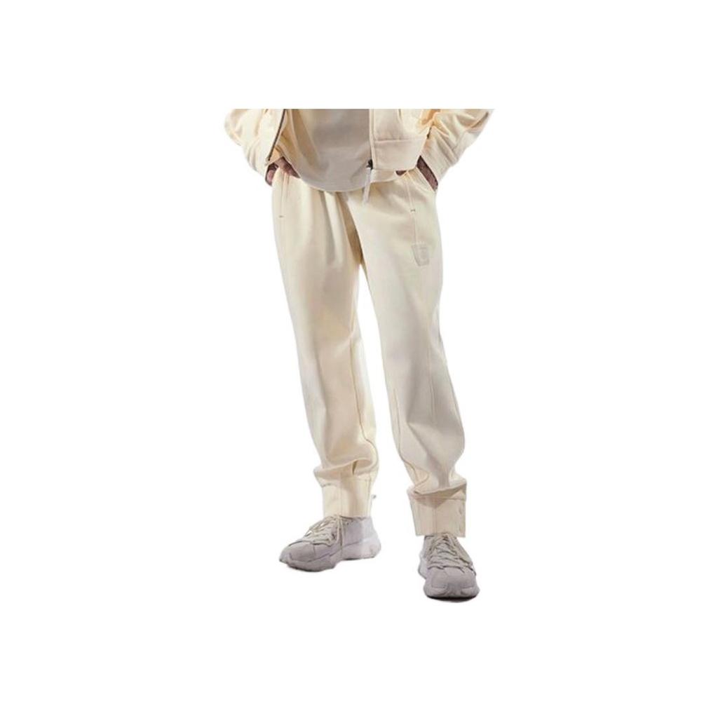 Li Ning X Jackie Chan Collaboration Kung Fu Series Spring Casual Pants Men Bottoms Paper-White AKLT205-2