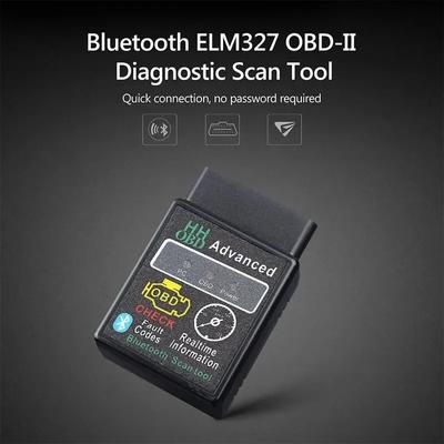 Bluetooth Mini ELM327 OBD2 Scanner - V1.5 Car Diagnostic Code Reader for Android/Windows/Symbian (English)