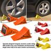 Space-Saving Anti-Slip Wheel Chocks Multipurpose Design Tire Chocks Wheel Alignment Block For RVs