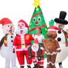 Weihnachten Aufblasbares Kostüm Weihnachtsmann Schneemann Lebkuchenbaum Erwachsener Party Maskerade Rollenspiel Feiertagsgeschenk