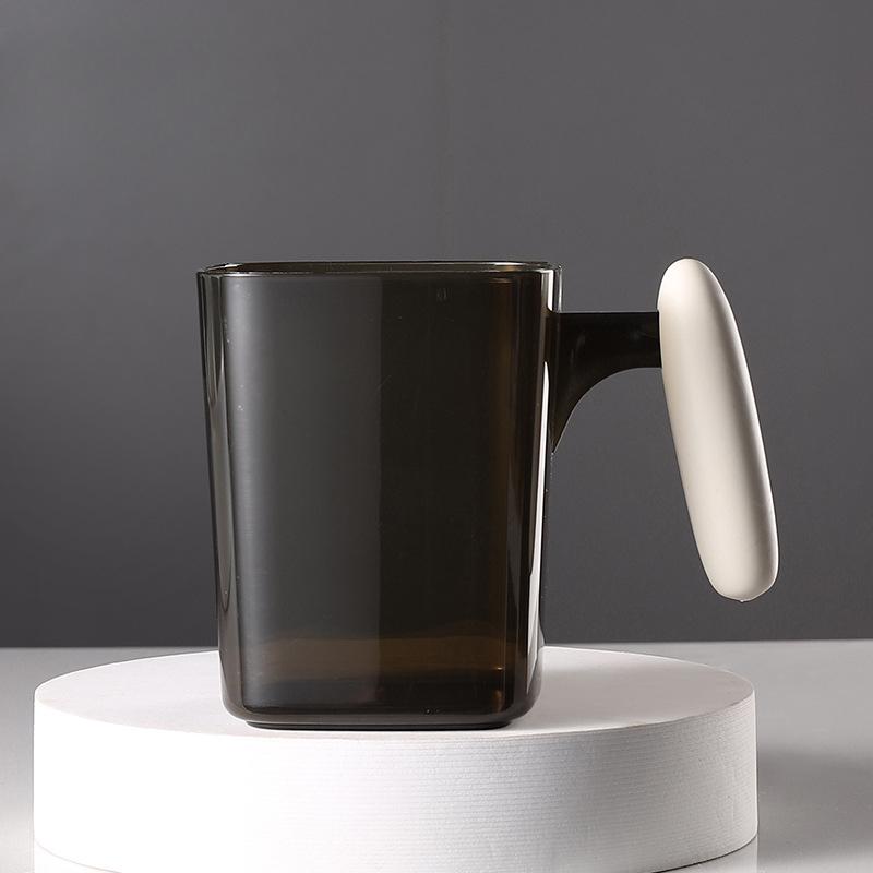 

This Is A High-end Toothbrush and Mouthwash Cup for Home Usefor Students and Couples 301-400ml світло-сірий колір